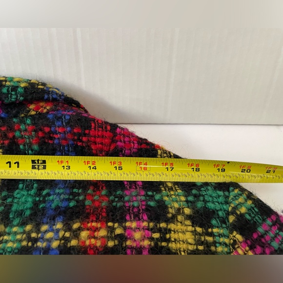 Vintage 80’s Roth Le Cover Sport Wool Rainbow Jacket Size 12 - Picture 9 of 10